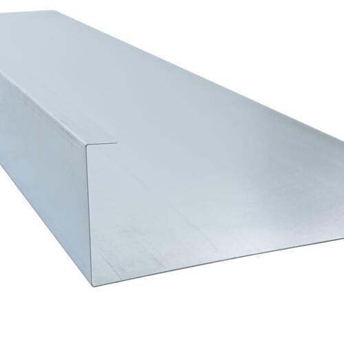 Sneglehegn 444x25 cm galvaniseret stål