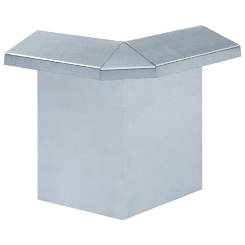 Sneglehegn 444x25 cm galvaniseret stål