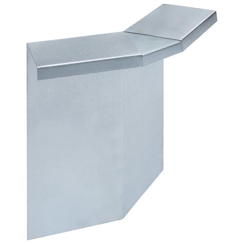 Sneglehegn 444x25 cm galvaniseret stål