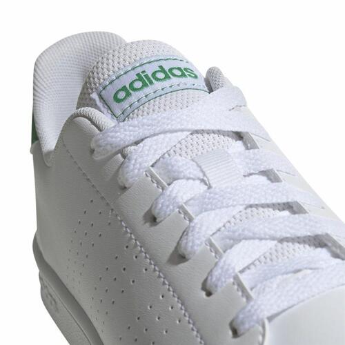 Sportssko til børn Adidas Advantage Hvid 29