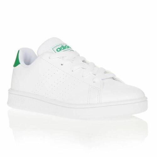 Sportssko til børn Adidas Advantage Hvid 32