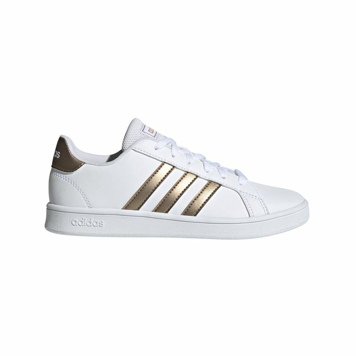 Sportssko til børn Adidas Grand Court Hvid 32