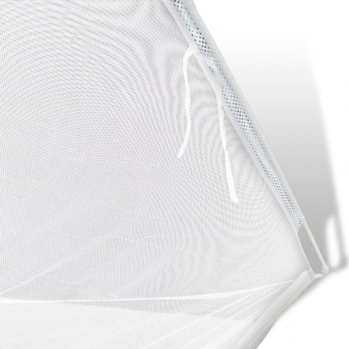 Campingtelt 200x180x150 cm glasfiber hvid