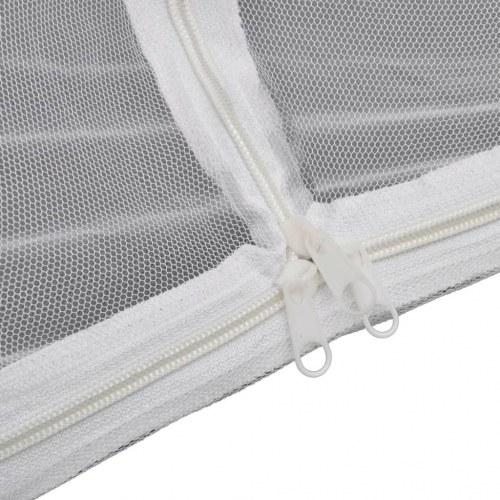 Campingtelt 200x180x150 cm glasfiber hvid