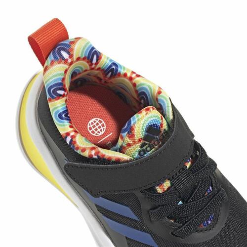 Sportssko til børn Adidas FortaRun Sort 22