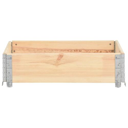Palleramme 60x80 cm massivt fyrretræ