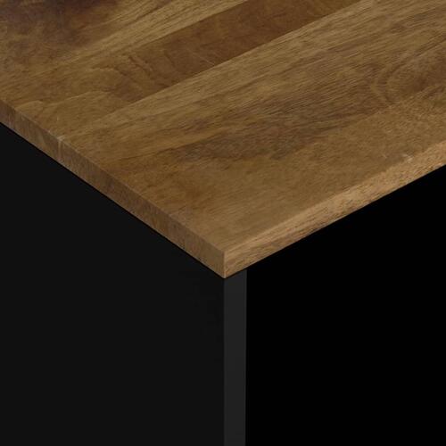 Sidebord 40x31x46 cm massivt mangotræ og konstrueret træ