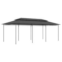 Havepavillon 600x298x270 cm antracitgrå