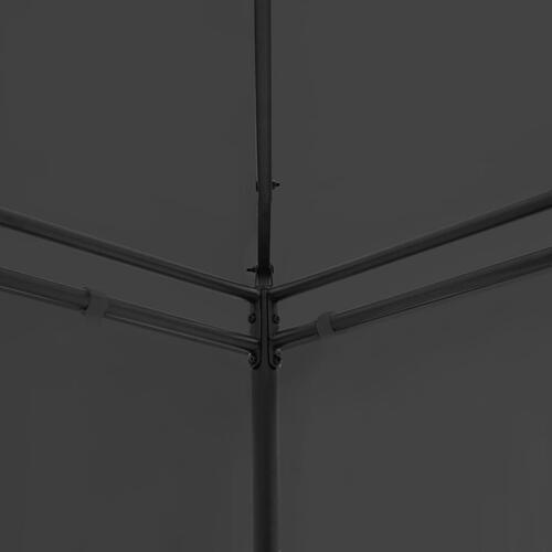 Havepavillon 600x298x270 cm antracitgrå