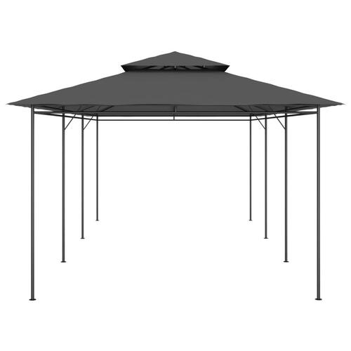 Havepavillon 600x298x270 cm antracitgrå