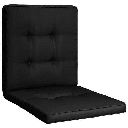 Hynder til havestol 2 stk. 100x50x5 cm sort