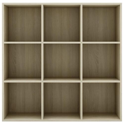 Bogreol 98x29x97,5 cm spånplade sonoma-eg
