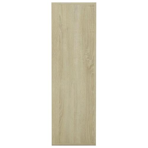 Bogreol 98x29x97,5 cm spånplade sonoma-eg