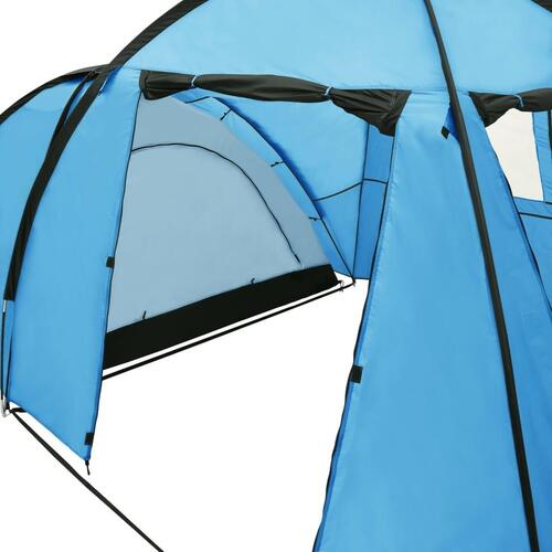 Campingtelt 4-personers 450x240x190 cm iglofacon blå