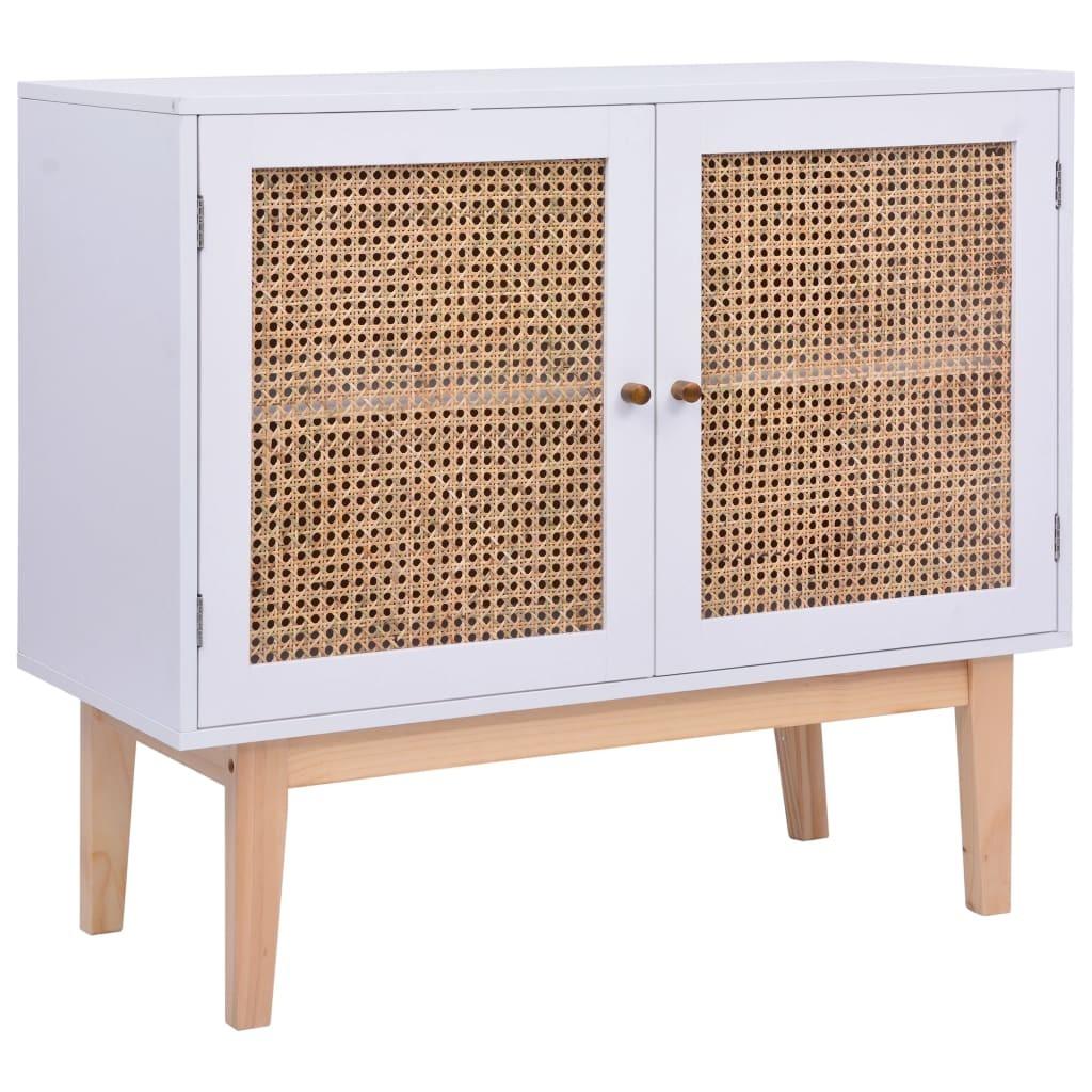Skænk 88,5x40x80 cm MDF hvid