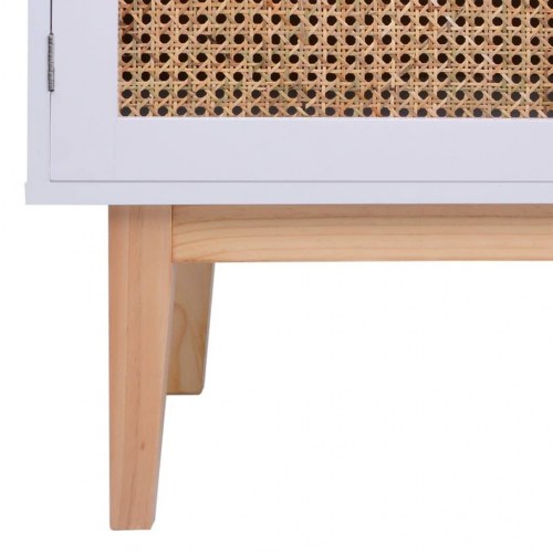 Skænk 88,5x40x80 cm MDF hvid