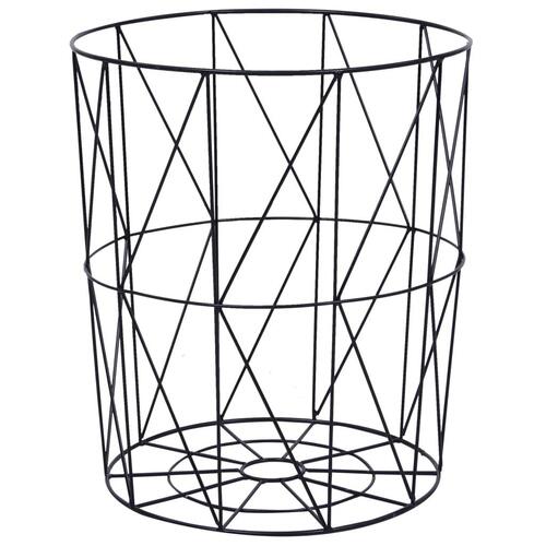 Sofabord Ø 47 cm sort