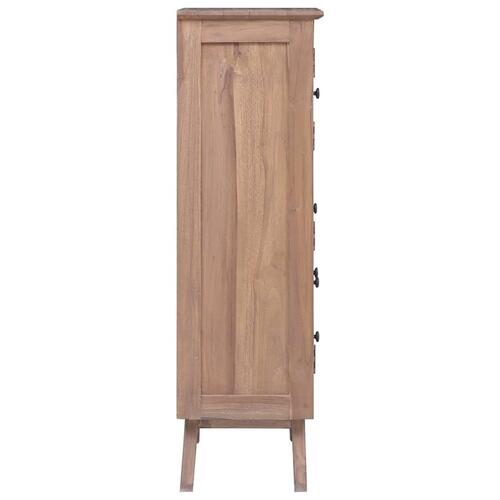 Højskab 60x30x100 cm massivt teakitræ