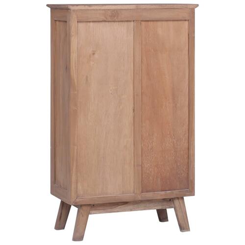 Højskab 60x30x100 cm massivt teakitræ