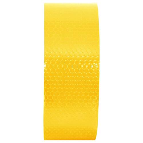 Reflekstape 5 cm x 20 m PVC gul