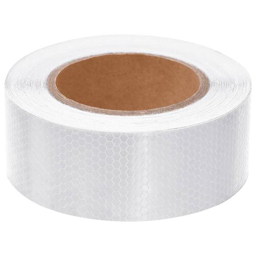 Reflekstape 5 cm x 20 m PVC hvid