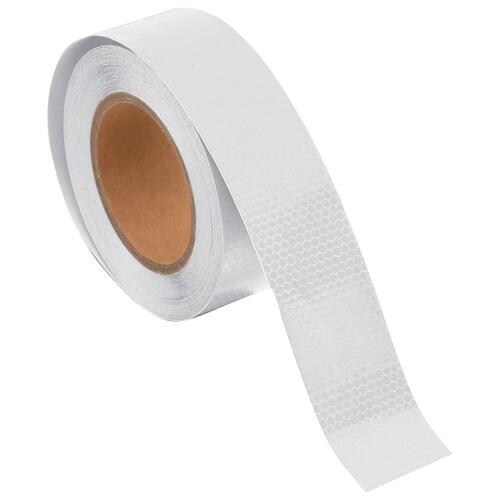 Reflekstape 5 cm x 20 m PVC hvid