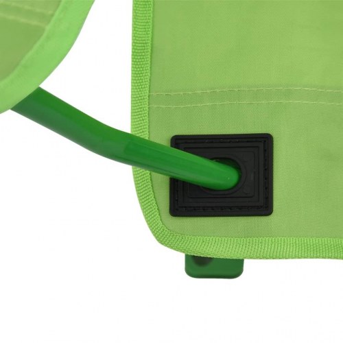 Børnestole til haven 2 stk. stof grøn