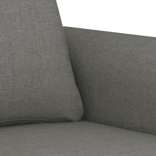 2-personers sofa 120 cm stof mørkegrå