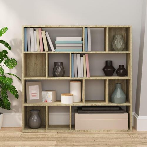 Bogreol/rumdeler 105x24x102 cm sonoma-eg