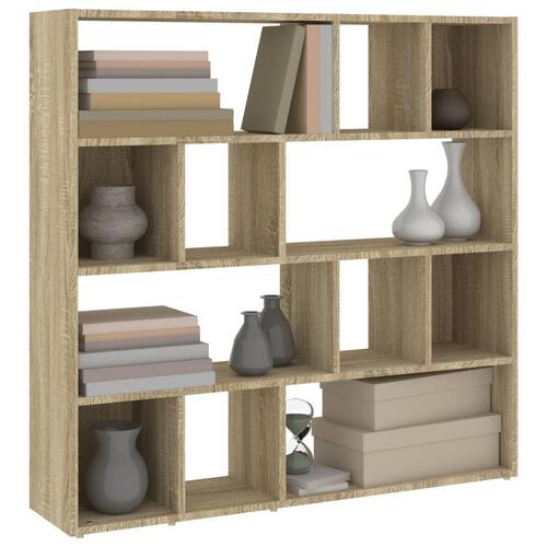 Bogreol/rumdeler 105x24x102 cm sonoma-eg