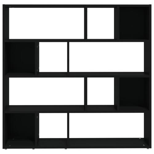 Bogreol/rumdeler 105x24x102 cm sort