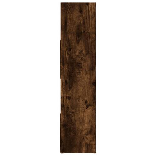 Bogreol/rumdeler 105x24x102 cm røget egetræsfarve