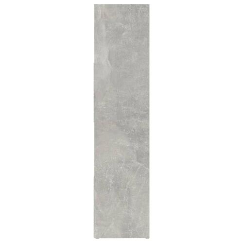 Bogreol/rumdeler 105x24x102 cm betongrå