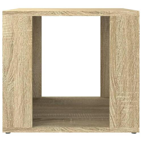 Sengebord 41x40x36 cm konstrueret træ sonoma-eg