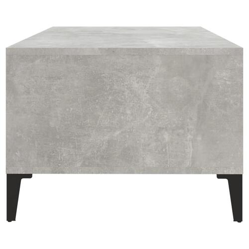 Sofabord 90x50x36,5 cm konstrueret træ betongrå