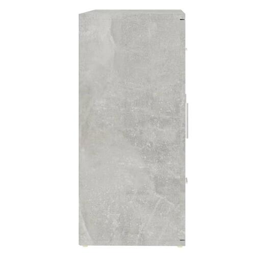 Skænk 91x29,5x65 cm konstrueret træ betongrå