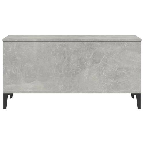 Sofabord 90x44,5x45 cm konstrueret træ betongrå