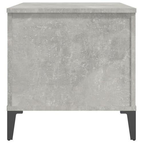 Sofabord 90x44,5x45 cm konstrueret træ betongrå