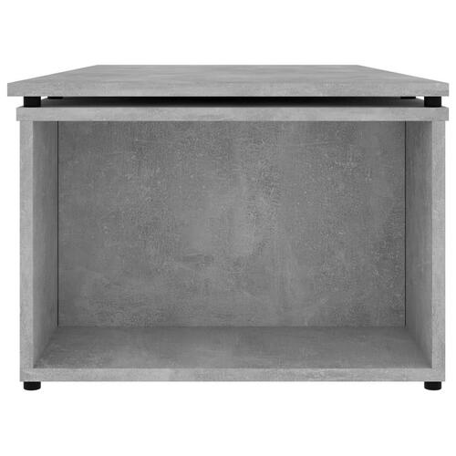 Sofabord 150x50x35 cm konstrueret træ betongrå
