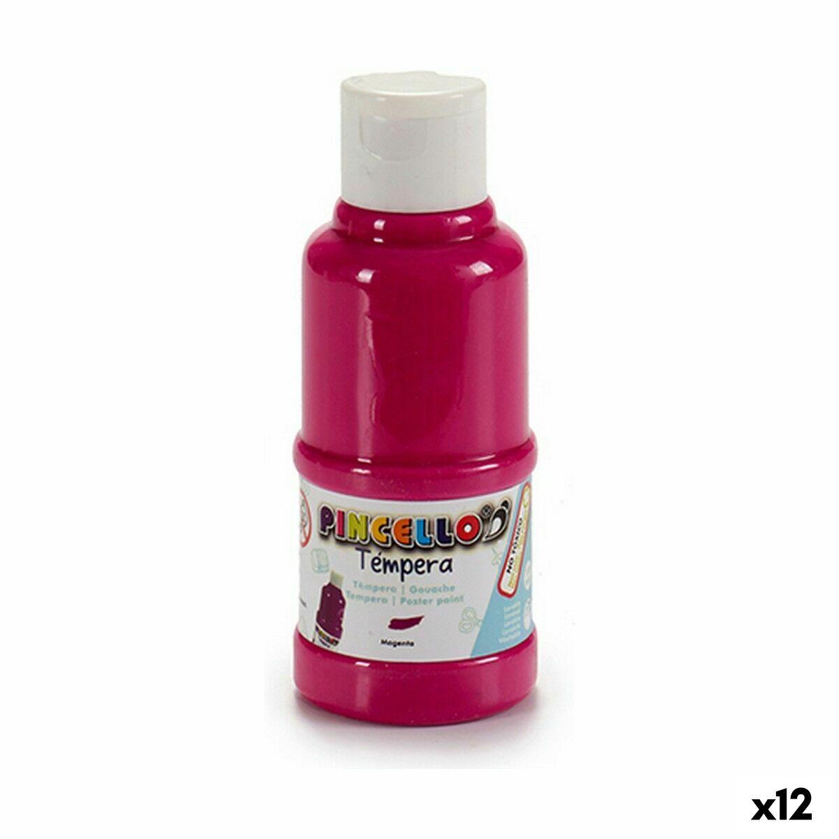 Tempera-maling magenta 120 ml - 12 stk.