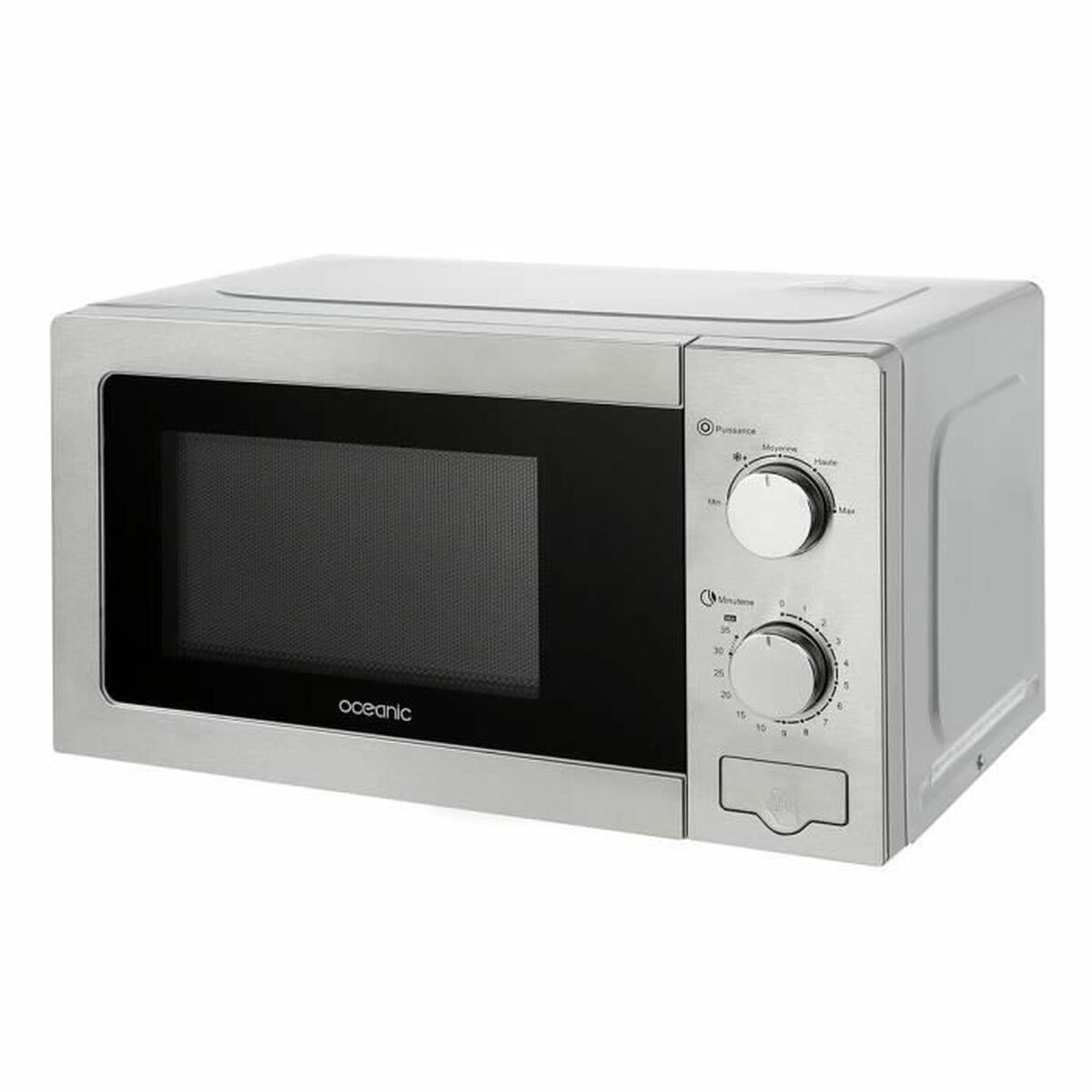 Mikrobølgeovn med Grill Oceanic MO20S 20 L 700 W