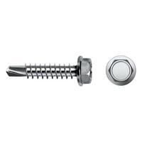 Selvskærende skrue CELO 6,3 x 63 mm Metalpladeskrue 100 enheder Galvaniseret