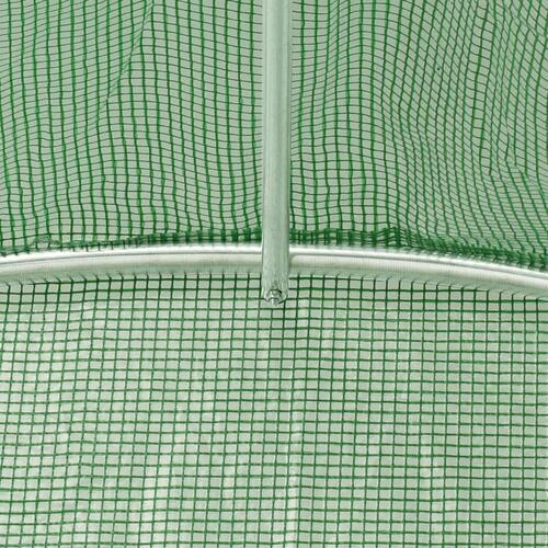 Drivhus 8 m² 2x4x2 m