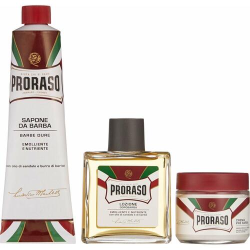 Sæt til barbering Proraso Red Vintage Primadopo 3 Dele