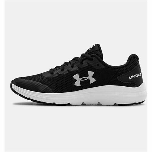 Løbesko til børn Under Armour Surge 2 Sort 39