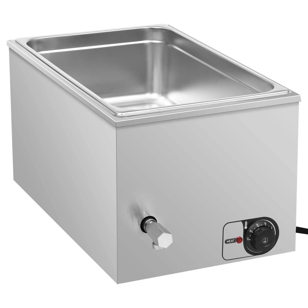 Au Bain Marie madvarmer 1500 W GN 1/1 rustfrit stål