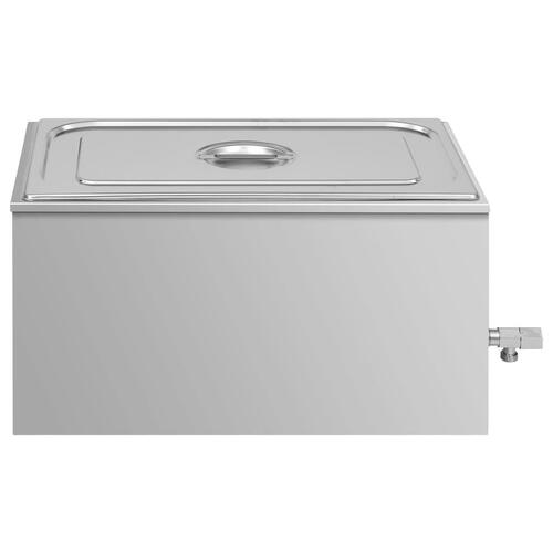 Au Bain Marie madvarmer 1500 W GN 1/1 rustfrit stål