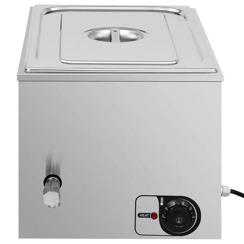 Au Bain Marie madvarmer 1500 W GN 1/1 rustfrit stål