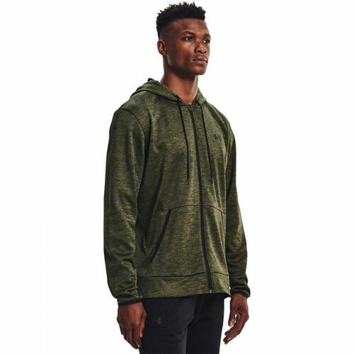 Sportsjakke til Mænd Under Armour Fleece FZ Oliven L