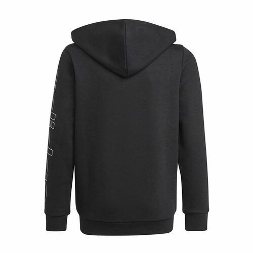 Sportsjakke til børn Adidas Essentials Sort 7-8 år